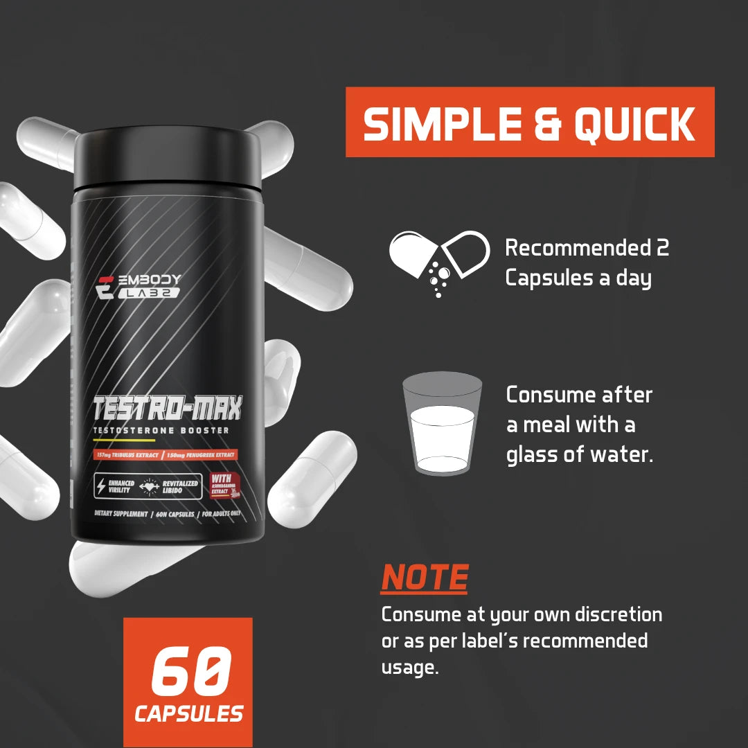 Testro Max Testosterone Booster